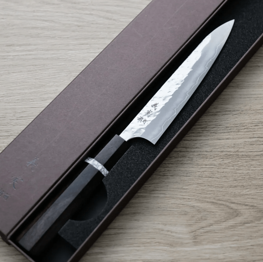 加藤義實 冰 蔬果刀 150mm SG2粉末HSS鋼 (2) 加藤義實 冰 蔬果刀 150mm<br>SG2粉末HSS鋼