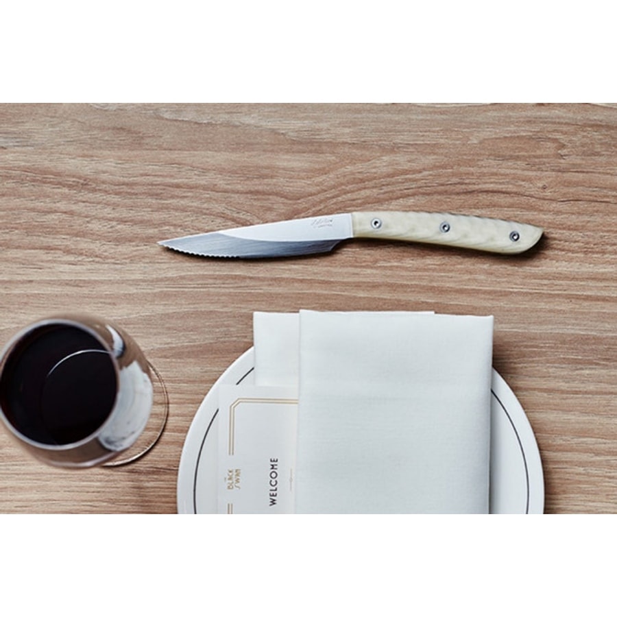 4001c-20250509141238-4 SALADINI 義大利手工牛排刀 114mm 仿白牛角象牙白色樹脂