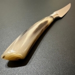 4001c-5 SALADINI 義大利手工牛排刀 105mm 天然白牛角握柄 象牙米白色樹酯