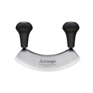 【TRIANGLE德國三角牌】412121402雙刃切碎刀 14 公分，鋼化，盒裝