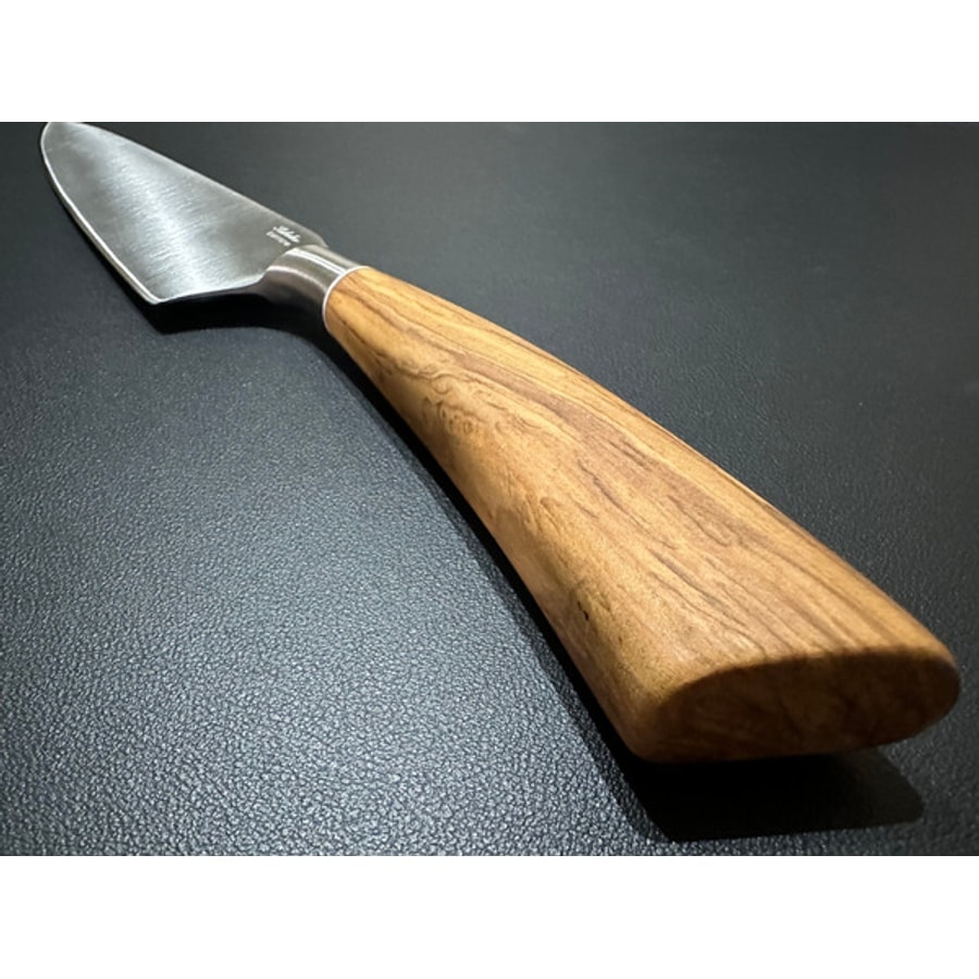 5004o-6 SALADINI 義大利手工主廚刀 200mm 天然橄欖木握柄 胡桃木握柄 不鏽鋼廚房料理刀