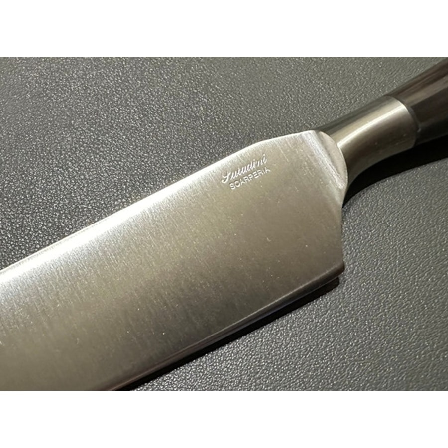 5009b-8 SALADINI 義大利手工主廚刀 160mm 天然水牛角握柄 不鏽鋼廚房料理刀
