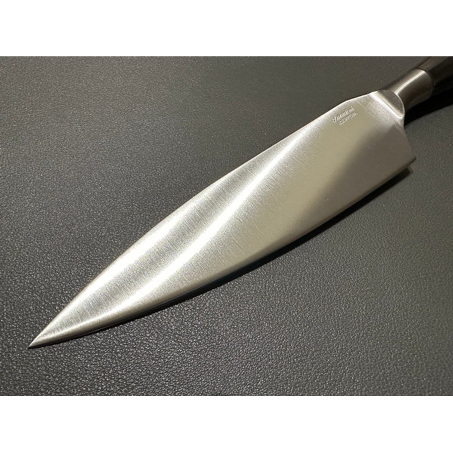 5009c-8 SALADINI 義大利手工主廚刀 160mm 天然白牛角握柄 不鏽鋼廚房料理刀 象牙米白色樹酯 white resin