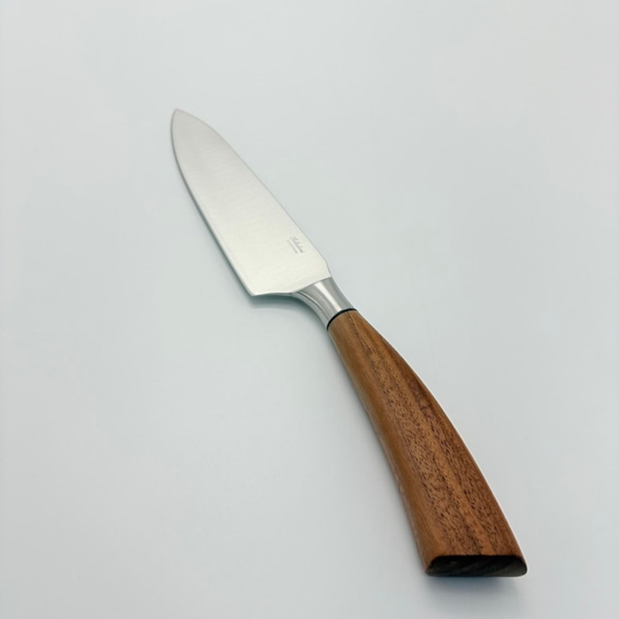 5009o5009w-7 SALADINI 義大利手工主廚刀 160mm 天然橄欖木握柄 不鏽鋼廚房料理刀 天然胡桃木握柄 5009W