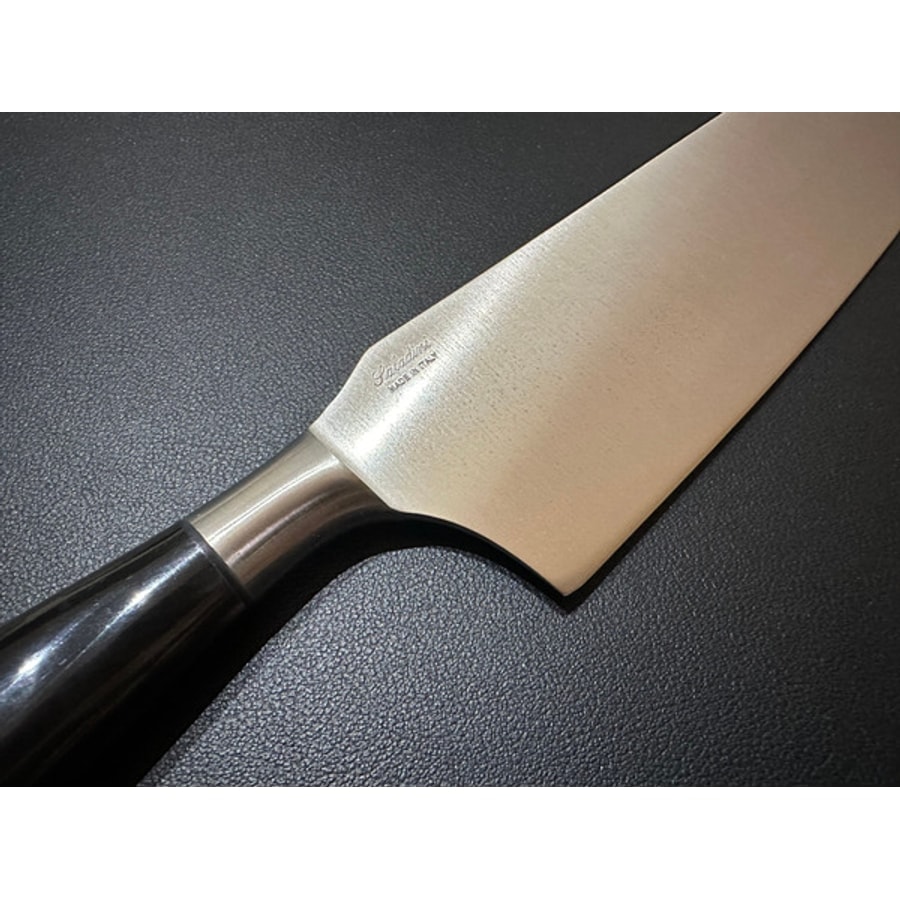 5014b-6 SALADINI 義大利手工主廚刀 250mm 天然水牛角握柄 不鏽鋼廚房料理刀