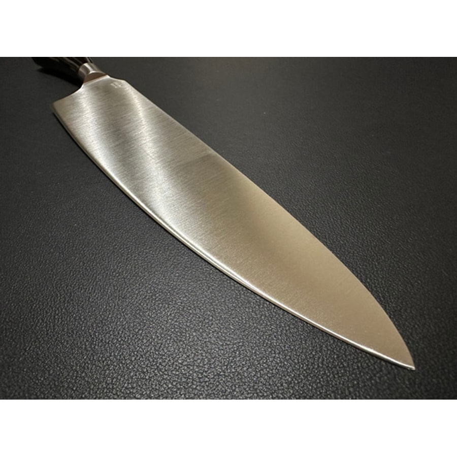 5014b-8 SALADINI 義大利手工主廚刀 250mm 天然水牛角握柄 不鏽鋼廚房料理刀