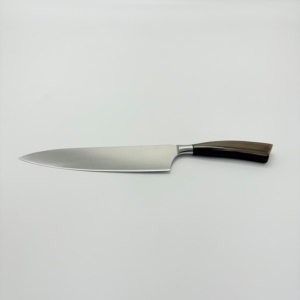 5014c SALADINI 義大利手工主廚刀 250mm 天然白牛角握柄 不鏽鋼廚房料理刀 仿白牛角色象牙白色樹脂握柄 主廚刀
