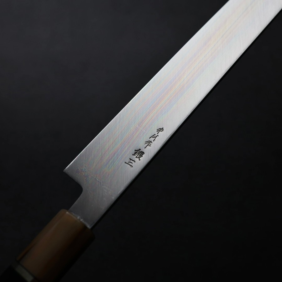 中川打刃物 切付柳刃 270mm<br>銀三鋼 鏡面