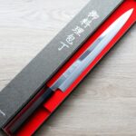 E4B8ADE5B79DE68993E58883E789A920E5889DE5BF8320E69FB3E5888320330mm20VG10-2 中川打刃物 初心 柳刃 330mm VG10