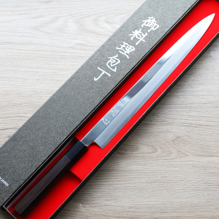 E4B8ADE5B79DE68993E58883E789A920E5889DE5BF8320E69FB3E5888320330mm20VG10-2 中川打刃物 初心 柳刃 330mm VG10