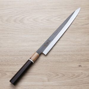 中川打刃物 初心 筋引 270mm<br>青紙一號鋼 黑打