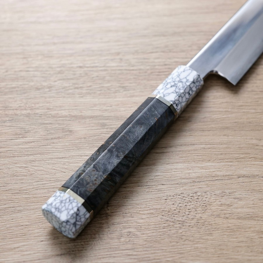 中川打刃物 曲背先丸 330mm<br>銀三鋼