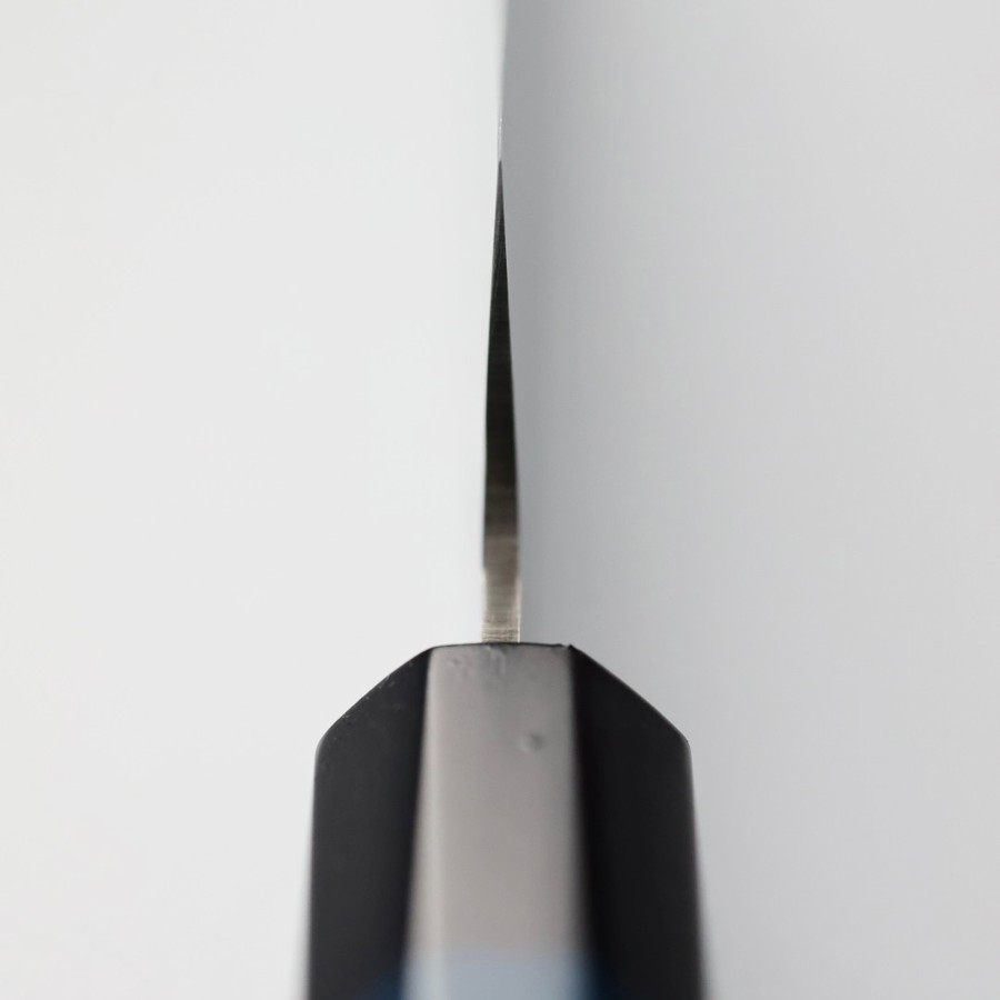 ai-bn180-vg10-5 藍包丁 新萬能刀 180mm VG10鋼 鎚目 大馬士革