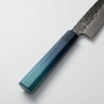 ai-g210-mv-4 藍包丁 牛刀 210mm 鉬釩鋼 黑打鎚目