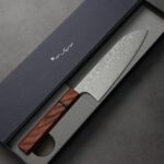 anryu-s170-vg10dwe-2 安立打刃物 三德刀 165mm VG10 大馬士革 活動限定柄