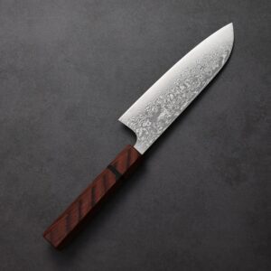 anryu-s170-vg10dwe 安立打刃物 三德刀 165mm VG10 大馬士革 活動限定柄