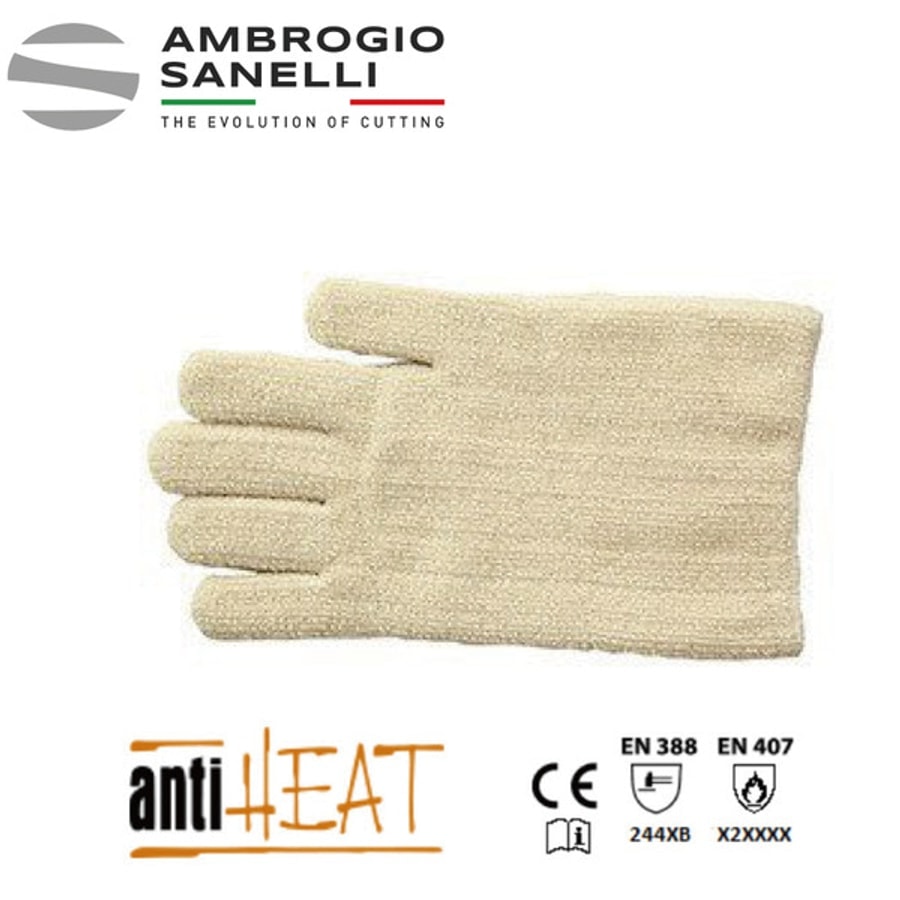 【義大利SANELLI AntiHEAT 烘焙耐熱手套 耐熱】 100%純棉 歐洲製 烘焙手套 耐熱手套 一雙