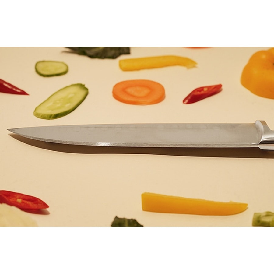 SANELLI AMBROGIO 山里尼 CHEF 鍛造三德刀18CM 日式主廚刀(158年歷史、義大利工藝美學文化必備)