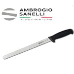 【SANELLI 義大利製 SUPRA窄火腿刀 28cm】火腿刀 切肉刀 火腿28CM