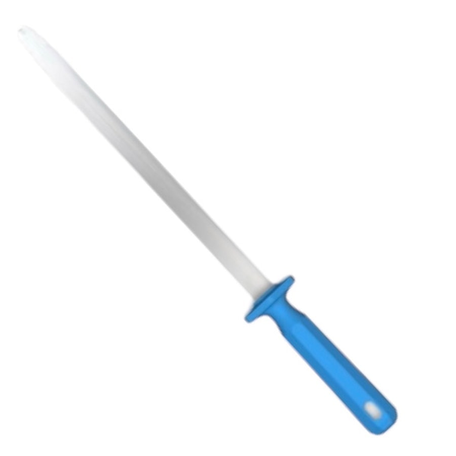 【SANELLI SUPRA磨刀棒30CM 橢圓形 超細目 藍】德國製 專業磨刀棒
