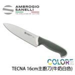 T349016Y SANELLI 山尼里 TECNA 主廚刀 16cm 七色選擇