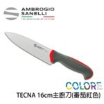 T349016Y SANELLI 山尼里 TECNA 主廚刀 16cm 七色選擇