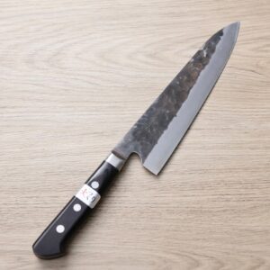 藤原照康 傳家寶刀 牛刀<br>210mm 青紙超級鋼 洋柄
