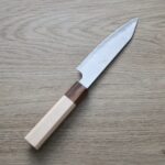 hatono-p135-g3 鳩野憲志朗 蔬果刀 135mm 銀三鋼 大馬士革