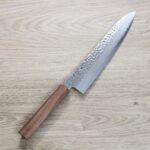 hatukokoro-g240-vg10-dt 初心 牛刀 240mm VG10鋼 大馬士革鎚目