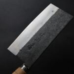 初心 仟鍛 中華片刀 170mm 青紙鋼 黑打