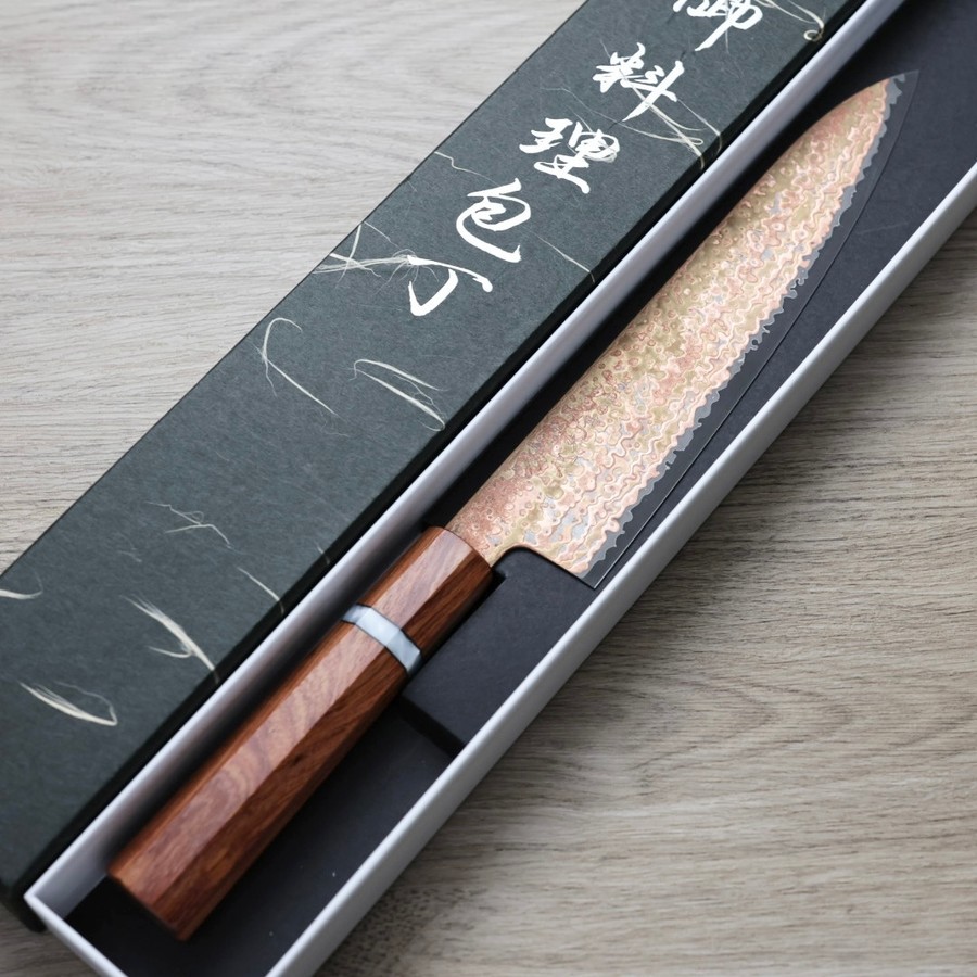 hk-g210-ak-ht-2 初心 火鳥 牛刀 210mm 有色青紙鋼