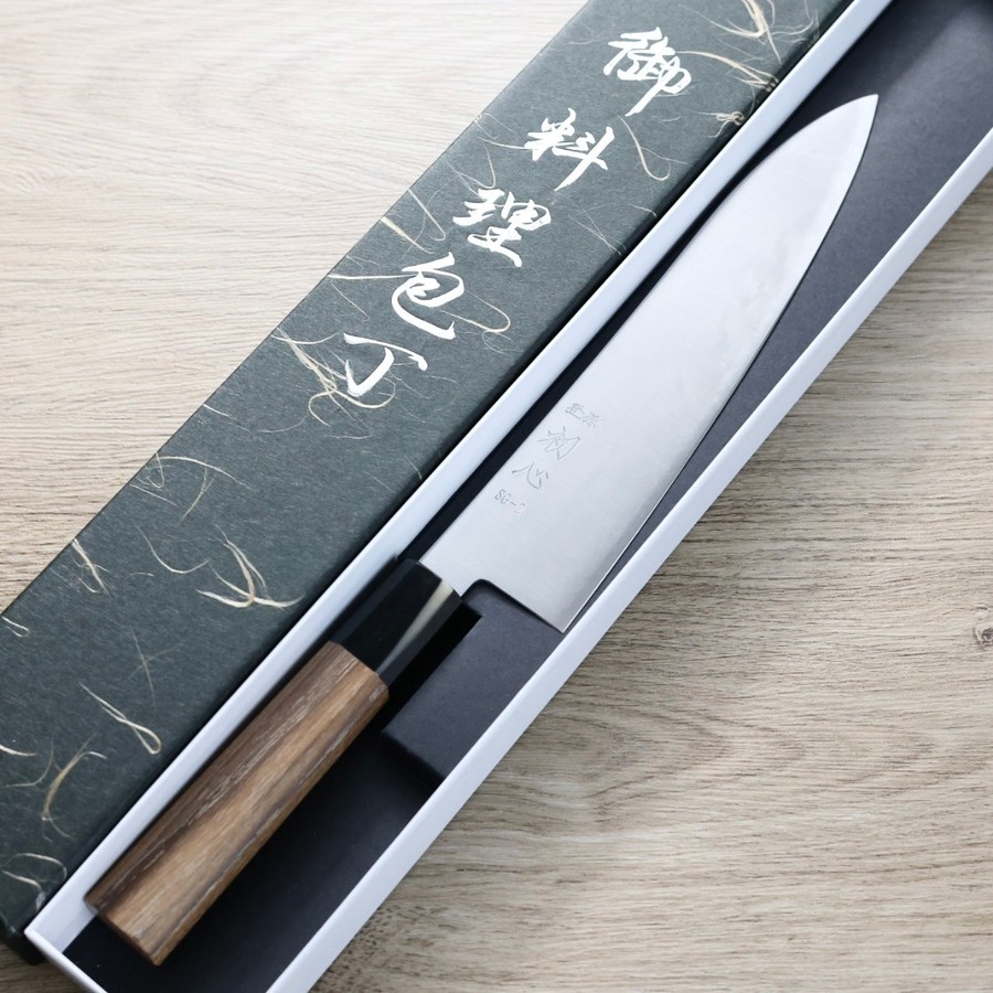 hk-gyuto-210-sg2w-2-1 初心 隼 和牛刀 210mm SG2鋼