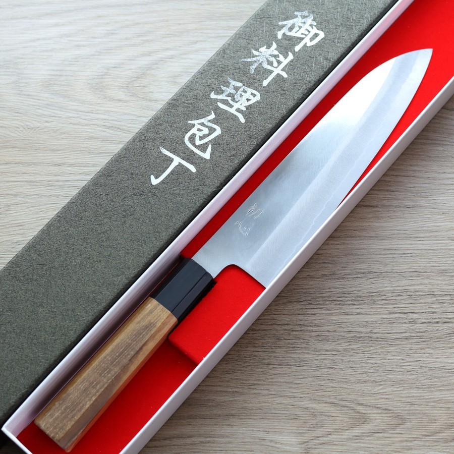初心 白浜 牛刀 210mm 白紙鋼