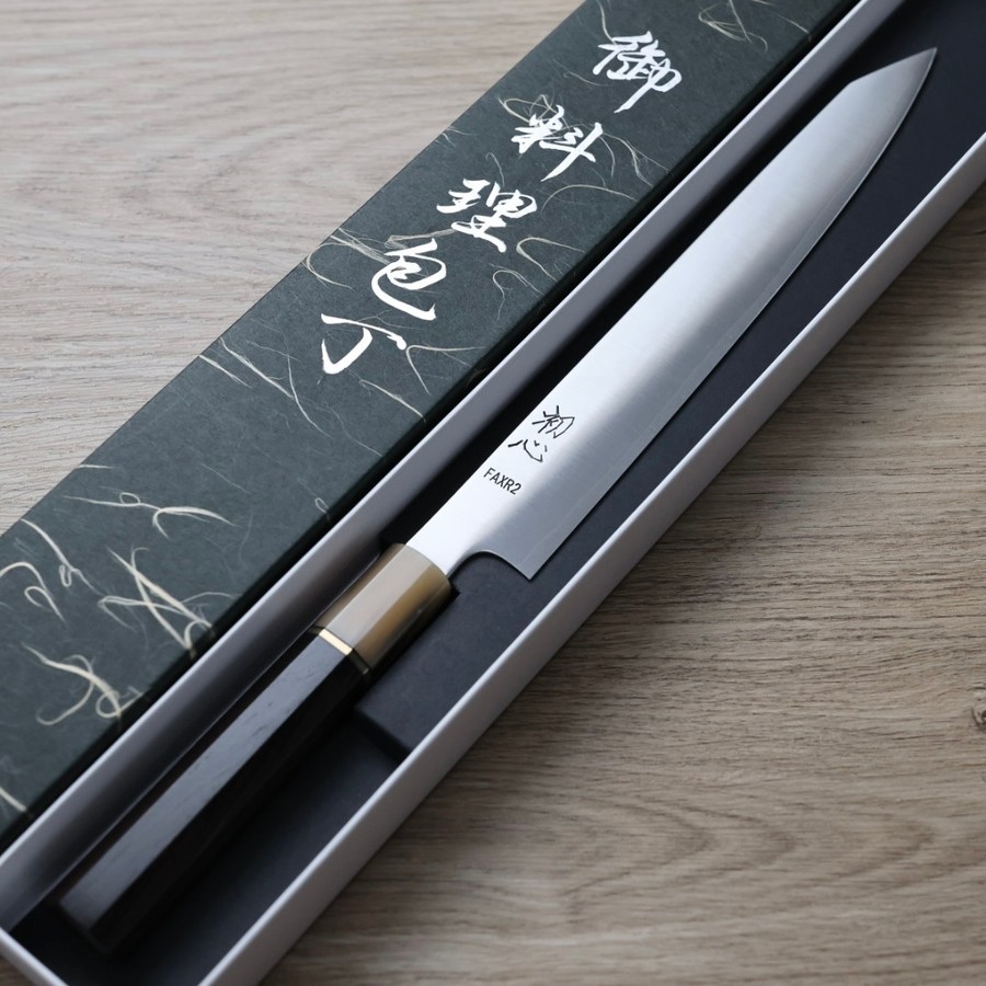 hk-ksj240-fr2-2 初心 切付筋引 240mm FAXR2鋼
