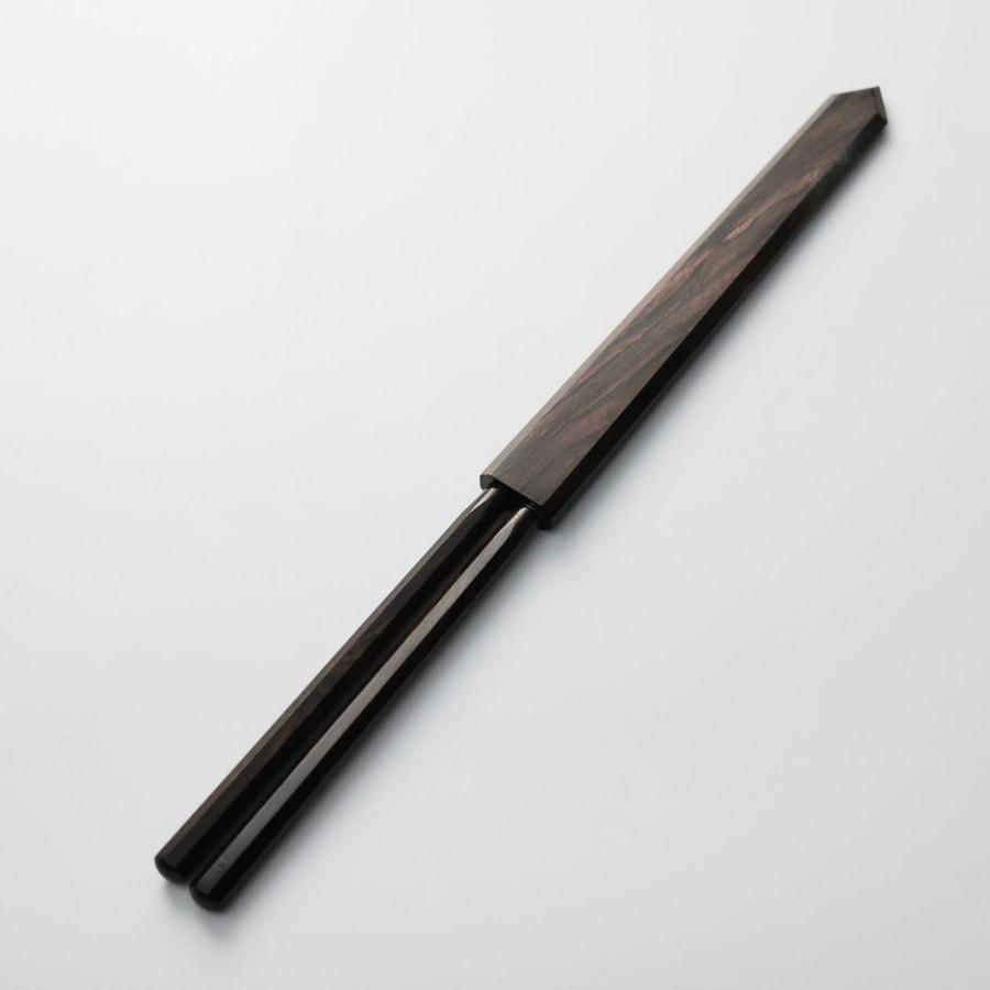 初心 黒檀盛箸