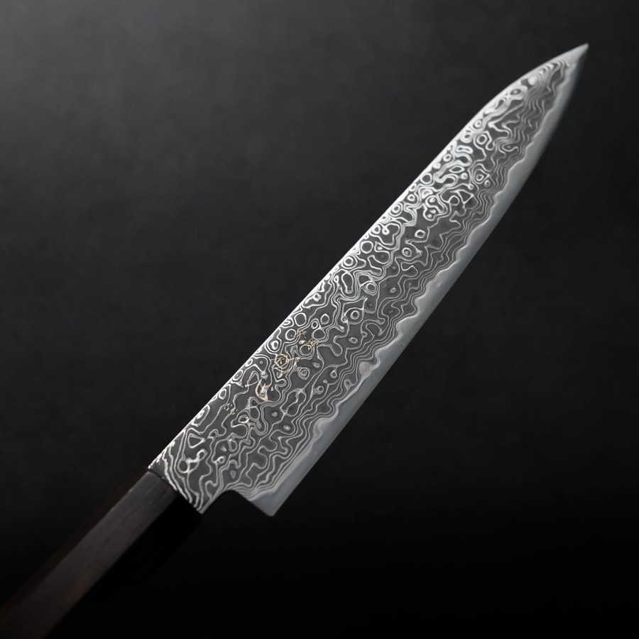 初心 流冰 蔬果 150mm<br>SG2鋼 黑染大馬士革:圖片 5