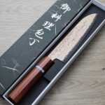 初心 火鳥 三德 180mm 有色青紙鋼