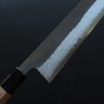 hk-sinkiro-g210as-5 初心 蜃氣樓 牛刀 210mm 青紙超級鋼 積層梨地