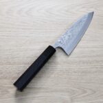 hkyauji-deba-150ak 初心x彌氏良寬 出刃 150mm<br>青紙鋼 墨流