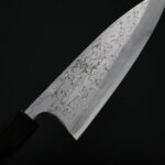 hkyauji-deba-180ak-6 初心x彌氏良寬 出刃 180mm 青紙鋼 墨流