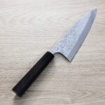 hkyauji-deba-195ak 初心x彌氏良寬 出刃 195mm 青紙鋼 墨流