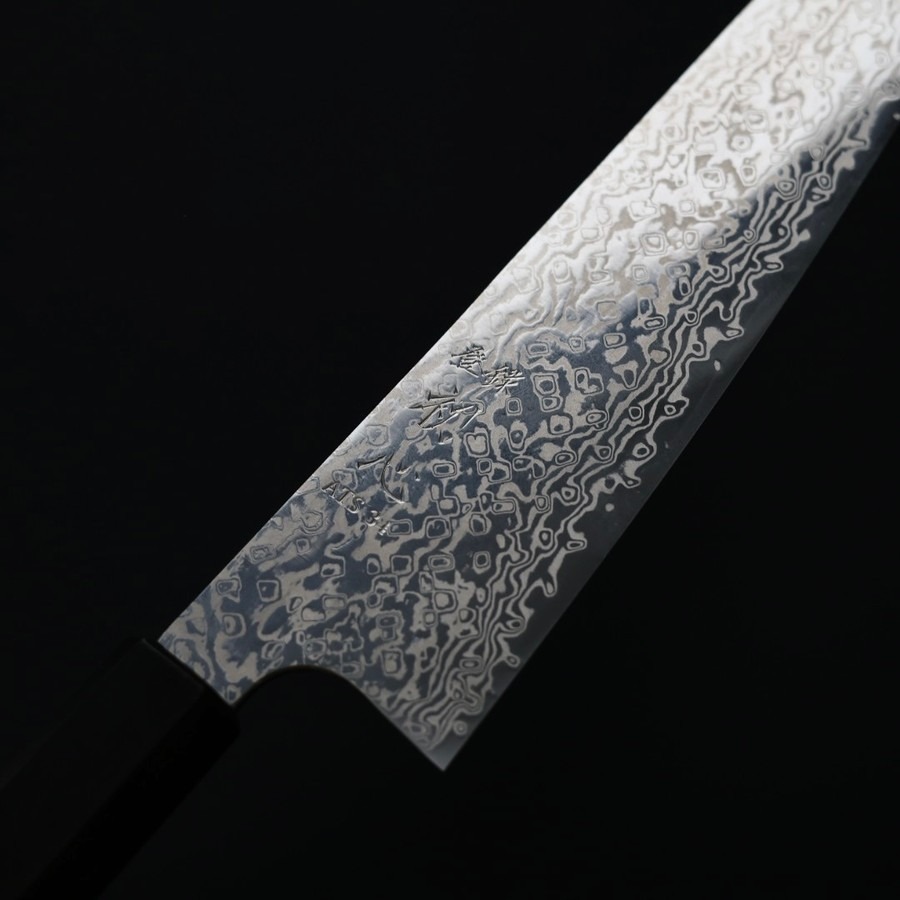 hkyauji-g210-ats-5 初心x彌氏良寬 銀河 牛刀 210mm ATS34鋼 大馬士革