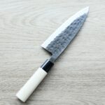 it-deba165kl 一徹 出刃 165mm 白紙鋼 黑打/左手用