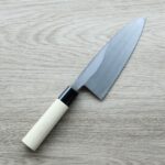 it-deba165kl-5 一徹 出刃 165mm 白紙鋼 黑打/左手用