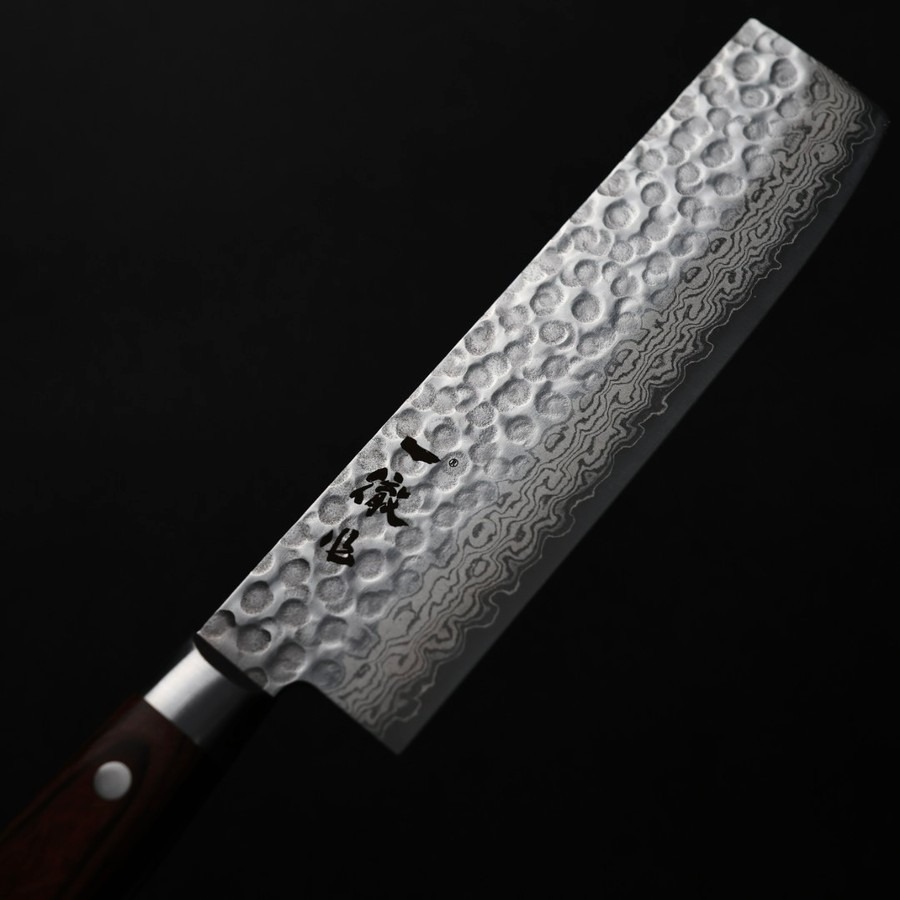ittetsu-iwc-103-5 一徹 菜切 160mm VG10鋼 33層鎚目大馬士革 洋柄