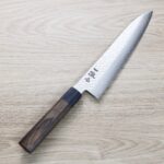 ittetsu-iwz-104-1 一徹 牛刀 210mm VG10鋼<br>33層鎚目大馬士革