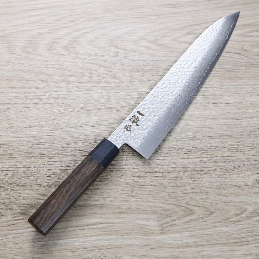 ittetsu-iwz-105 一徹 牛刀 240mm VG10鋼 33層鎚目大馬士革