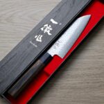 一徹 小三德 130mm VG10鋼 33層鎚目大馬士革