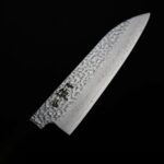 一徹 三德 165mm VG10鋼 33層鎚目大馬士革