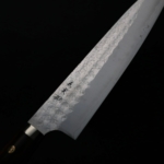 kato-g210-ri-5 加藤義實 角鎚目 牛刀 210mm<br>SG2粉末HSS鋼 沙漠鐵木